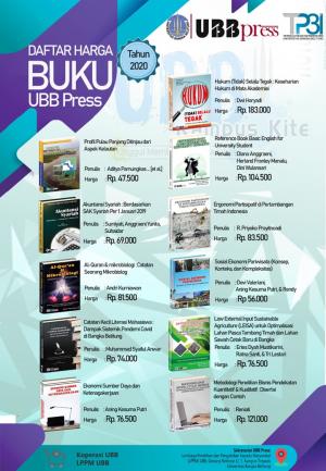 $harga buku UBB Press 2020